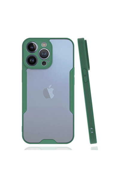 Twin Store غطاء سيليكون بلاتيني لهاتف آيفون 14 - أخضر