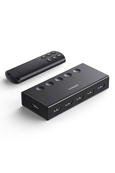 Ugreen 4K/60Hz HDMI 2.0 Switch 5-in-1, 5xHDMI In, 1xHDMI Out, 25857