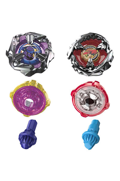 BEYBLADE X Duo Pack - BEAT TYRANNO 4-70Q and KNIFE SHINOBI 4-80HN