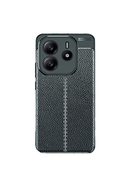 Twin Store غطاء حماية لهاتف ريدمي نوت 14 4G مع تركيز تلقائي - أخضر داكن