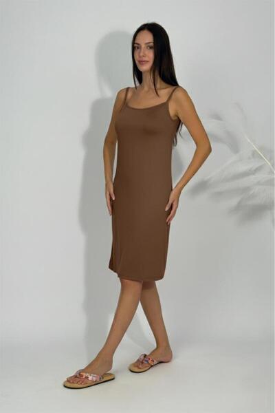 Betimoda Women's Cotton Combed Viscose Thread Strap Underwear Tunic