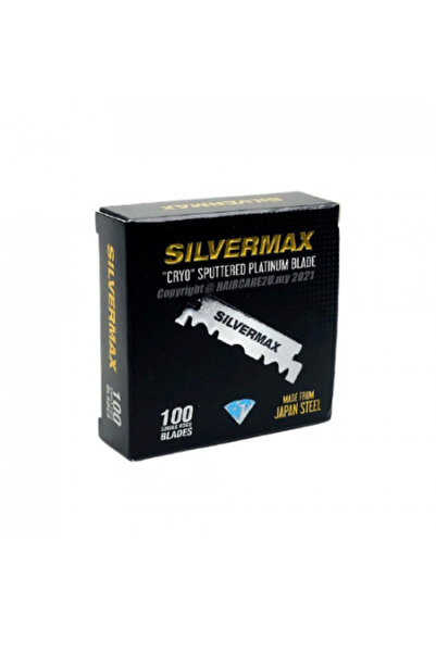 SILVERMAX Set de lame de ras jumătăți 100 buc