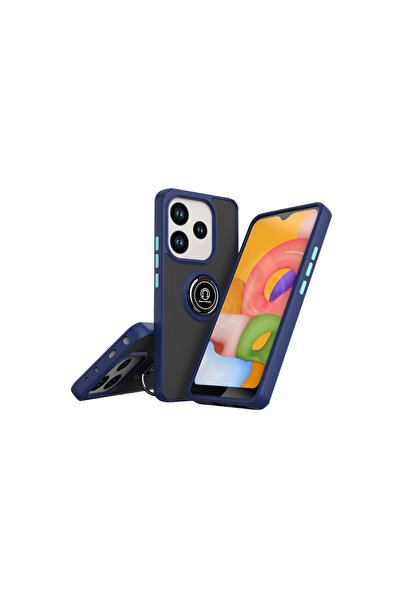 Twin Store غطاء سيليكون لهاتف ريدمي نوت 14 4G مونتريال - أزرق داكن