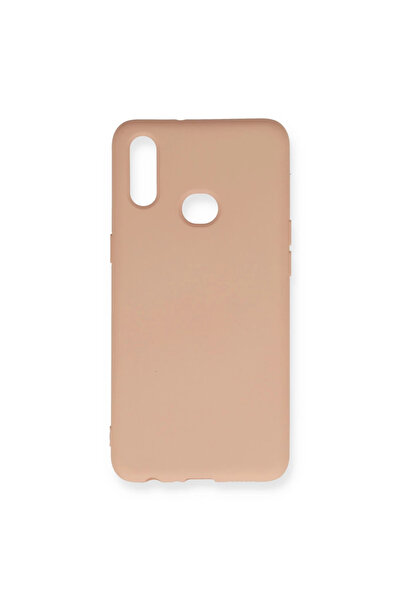 Twin Store حافظة جالاكسي A10S نانو من السيليكون المخملي - بودرة