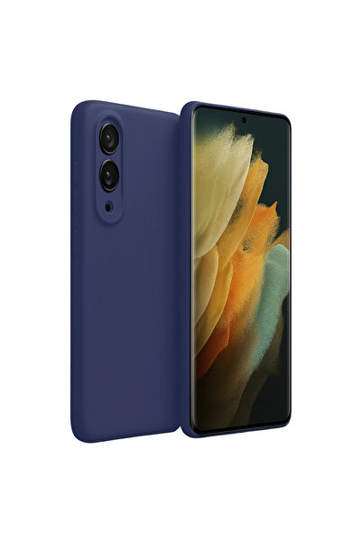 Twin Store Galaxy s25 edge first silicone - navy blue