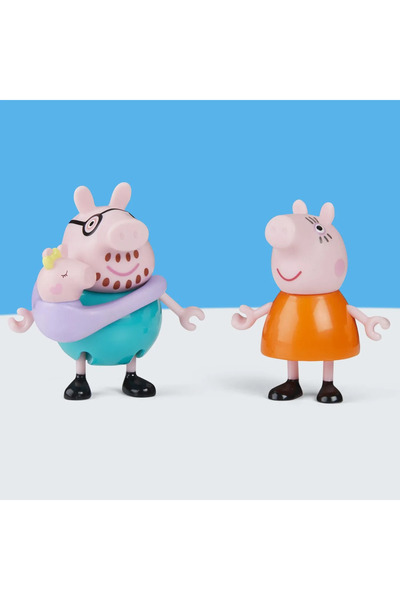 Peppa Pig Family 5 Figurine Set by Hasbro