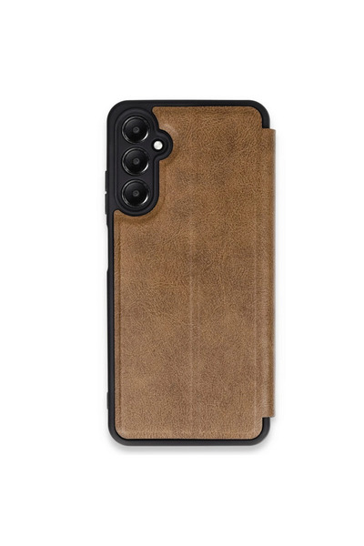 Twin Store Galaxy A26 Case Flip Cover - Tan