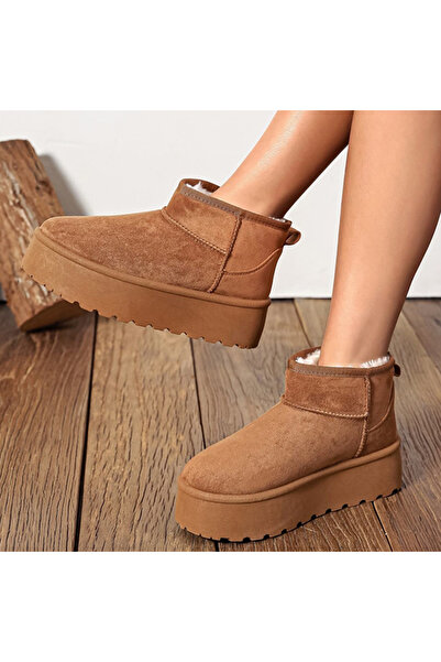 SOFILINE Camel fur boots with thick sole LT33-43 112