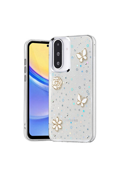 Najmaddin غطاء سامسونج جالاكسي A26 بنمط الفيونكة - نمط 10