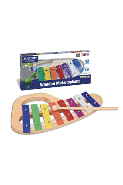 Bontempi Xylophone for Kids, Multicolor, Ages 3-7, Musical Toy Instrument