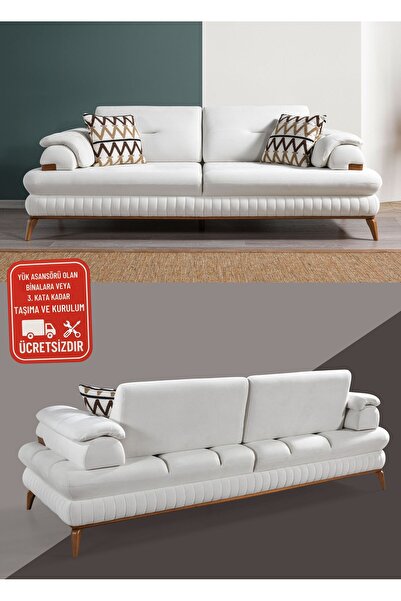 Efes 3' Lü Koltuk - Sırt ve Kol Atlamalı