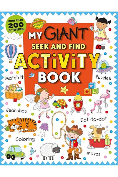 Priddy Books كتابي العملاق للبحث والعثور: أكثر من 200 نشاط (غلاف ورقي)