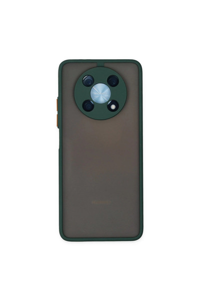 Najmaddin غطاء حماية سيليكون مونتريال لهاتف هواوي نوفا Y90 - أخضر