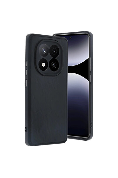 Twin Store غطاء جلدي لهاتف ريدمي نوت 14 الجيل الرابع - أسود