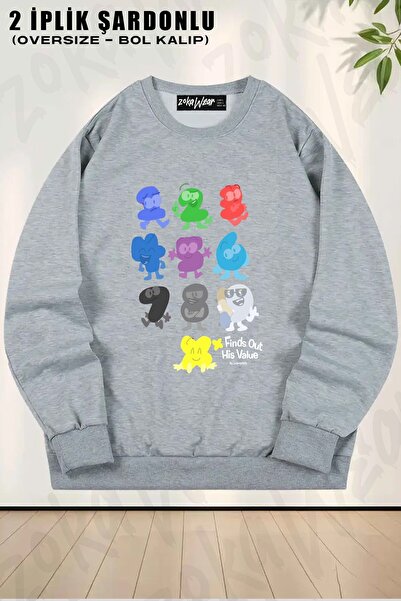 ZOKAWEAR Unisex BFDI X otkriva svoju vrednost Glumačka postava 2 Štampano Ove...