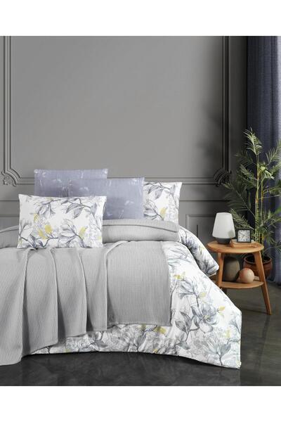 PAMUK DÜNYAM HOME Knitted Pique Set with Duvet Cover