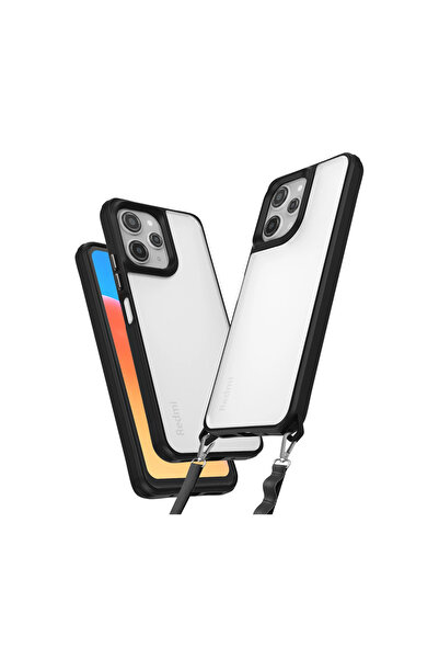 Twin Store حالة Redmi 12 من السيليكون الخماسي - أسود