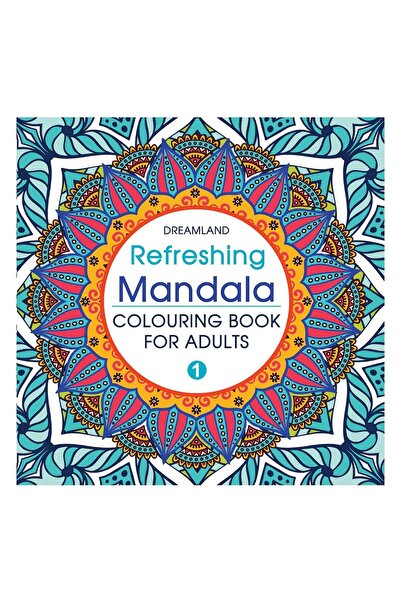 Generic ماندالا منعشة - كتاب تلوين للكبار (غلاف ورقي)