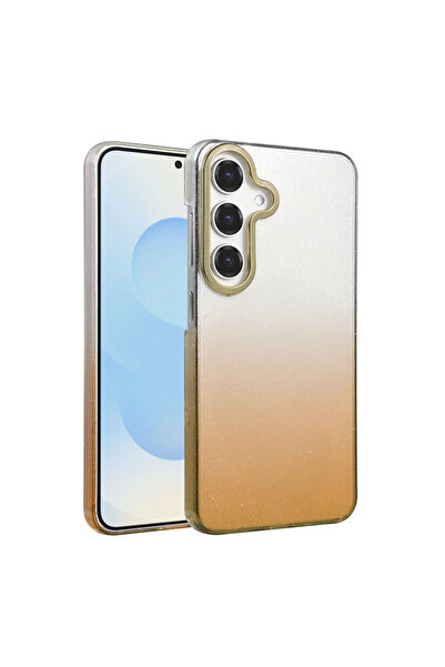 Twin Store غطاء لامع لهاتف جالاكسي A14 4G - تيتانيوم صحراوي