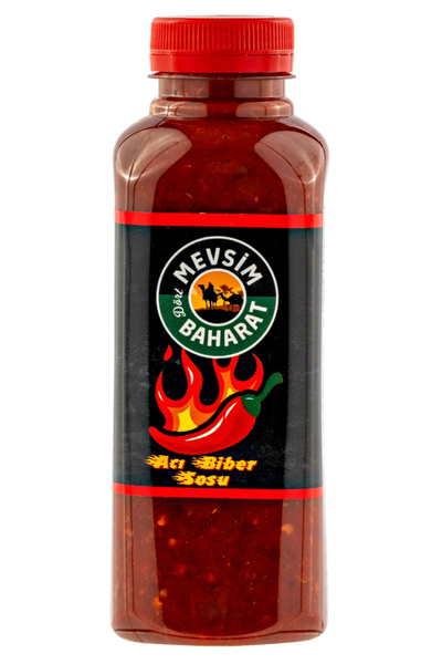 Dört Mevsim Baharat Acı Biber Sosu 500Gr - Katkısız Doğal ve Yoğun Lezzet Öze...