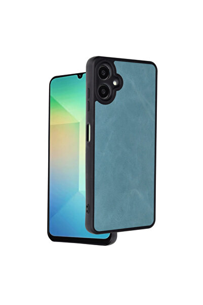 Najmaddin حافظة سامسونج جالاكسي A06 من الجلد من أراس - أخضر فاتح