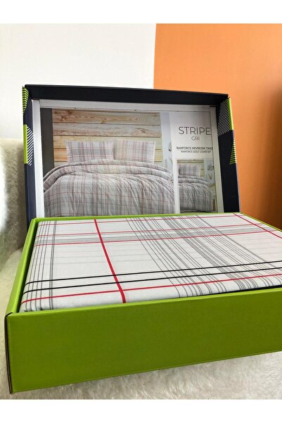 Bikaya Home New Box Single Duvet Cover Set | Sheet Without Elastic Band | Daily Use | Luxury Boxed | 3 Pieces