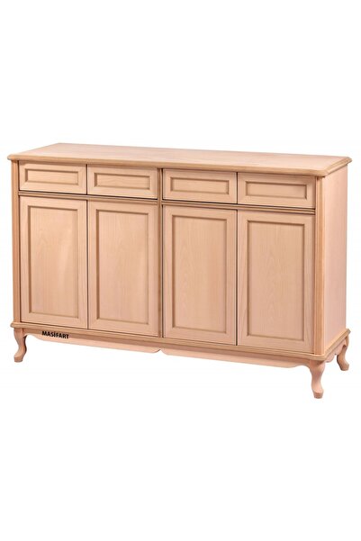 Masifart Alves 4 Kapılı Konsol Cilasız Ham