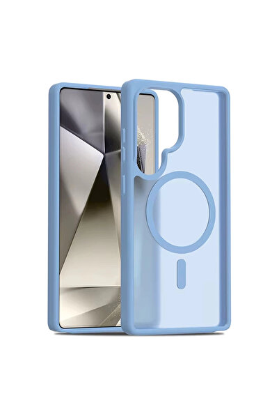 Hsc bilişim غطاء جوكو سامسونج جالاكسي S25 الترا جوتا ماجسيف - أزرق فاتح