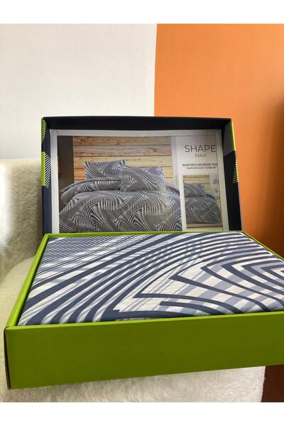 Bikaya Home New Box Single Duvet Cover Set | Sheet Without Elastic Band | Daily Use | Luxury Boxed | 3 Pieces