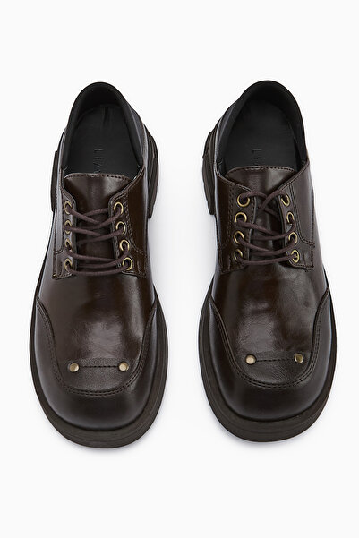 Limoya Дамски обувки Lilas Coffee Lace-Up Loafer