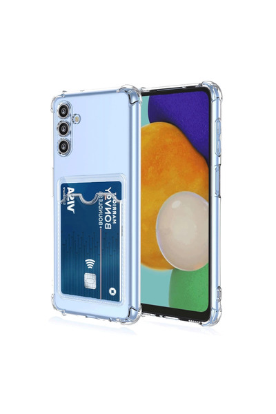 Twin Store حافظة هاتف Galaxy A26 شفافة من السيليكون - شفافة