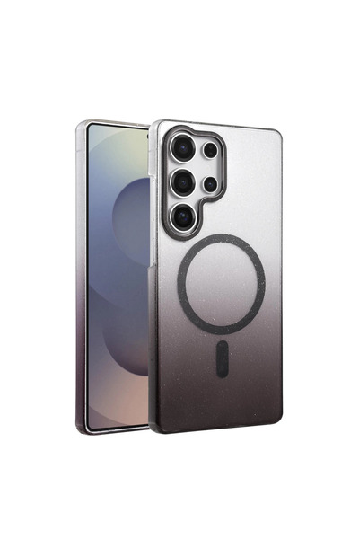 Twin Store غطاء ماجسيف اللامع لجهاز Galaxy S25 - أسود