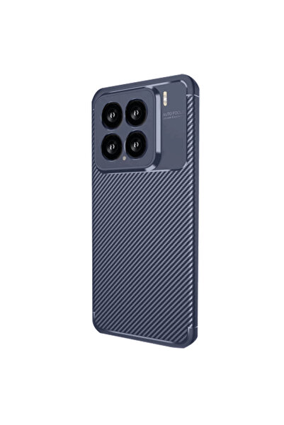 Twin Store غطاء كربون للتركيز التلقائي لهاتف Mi 15 - أزرق داكن