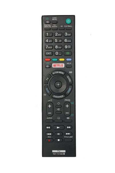 Generic جهاز تحكم عن بعد ذكي بديل - أسود