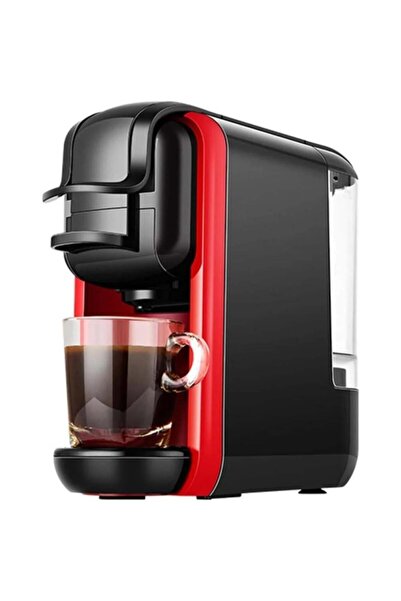 GVCPR جي في سي صانعة القهوة 3 في 1 - 1450 واط - 0.6 ليتر - أسود وأحمر - GVCPR...