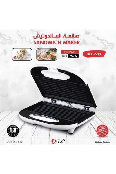 DLC صانعة ساندويتش LC بقوة 750 واط DLC600