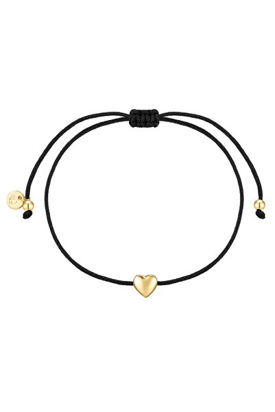 Glanzstücke München Textilarmband Armband Sterling Silber gelbgold Textil (sc...