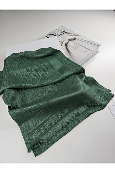 Shiva Scarfs Șal din mătase de cașmir cu model texturat CD, 4 Mevim, eșarfe d...