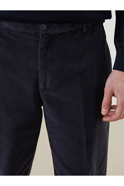 LC Waikiki Lcwaikiki Classic Anthracite Standard Fit Velvet Men's Chino Pants