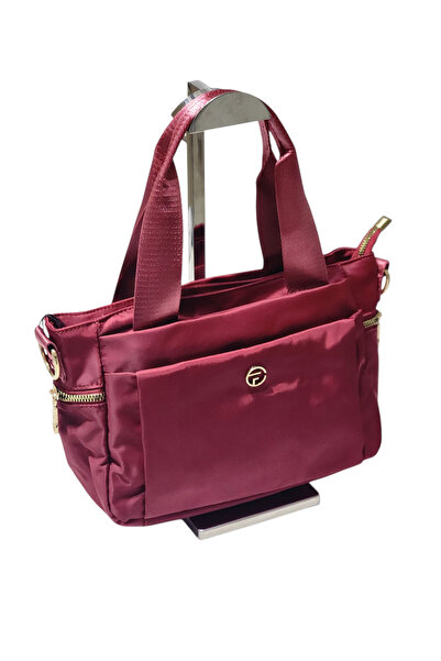 fulla coco ''Small Size'' Imperteks Fabric (Multiple Compartments) Suitable for Daily Use Hand-And-Shoulder Bag