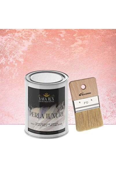 YaYa Color Vopsea decorativa de Lux, Perla Luxury cu Fulgi Perlati, Sunset, 0...