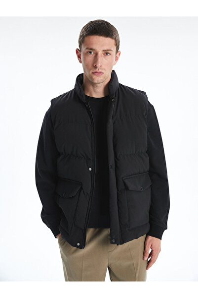 LC Waikiki Чоловічий надувний жилет зі стандартним комірцем для прес-форми