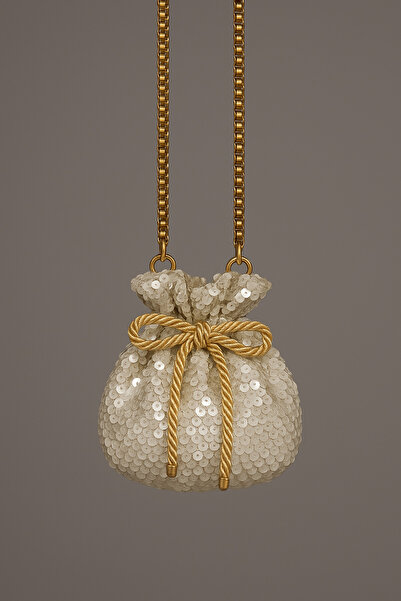 MER HOME Sequined Hand, Makeup, Evening Bag, Evening Dress Ball Bag