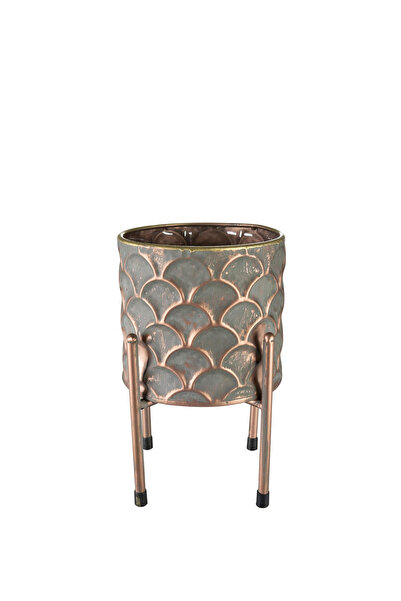 Ter Steege Lauri Lila Metal Saksı 13x21 cm