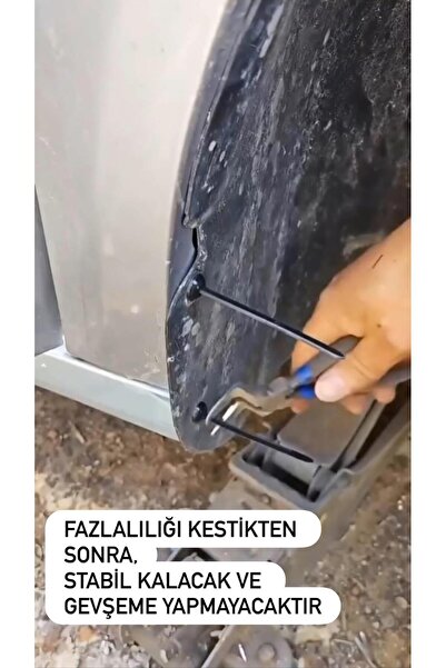 3DBALO Yeni Nesil Çok Amaçlı Pratik Cırt Kelepçe | BEYAZ | 50 Adet