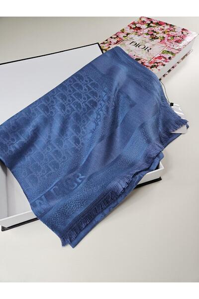 Shiva Scarfs Șal din mătase de cașmir cu model texturat CD, 4 Mevim, eșarfe d...