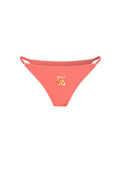 House of Silk Juicy Joy Juicy Peach Meyve Nakışlı Turuncu Kadın Külot