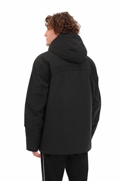 lumberjack Ml Lubeck 2Kkb-03 5Pr Black Men's Short Coat