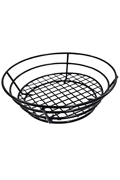 TEKMARKED Stylish and Functional Metal Bread Bowl / Fruit Bowl