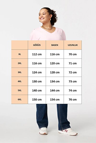 FOR ESRA BIG TREND Women's Plus Size V-Neck Shoulder Gathered Sleeve Wide Cuff Soft Textured Long Sleeve Stretchy Blouse